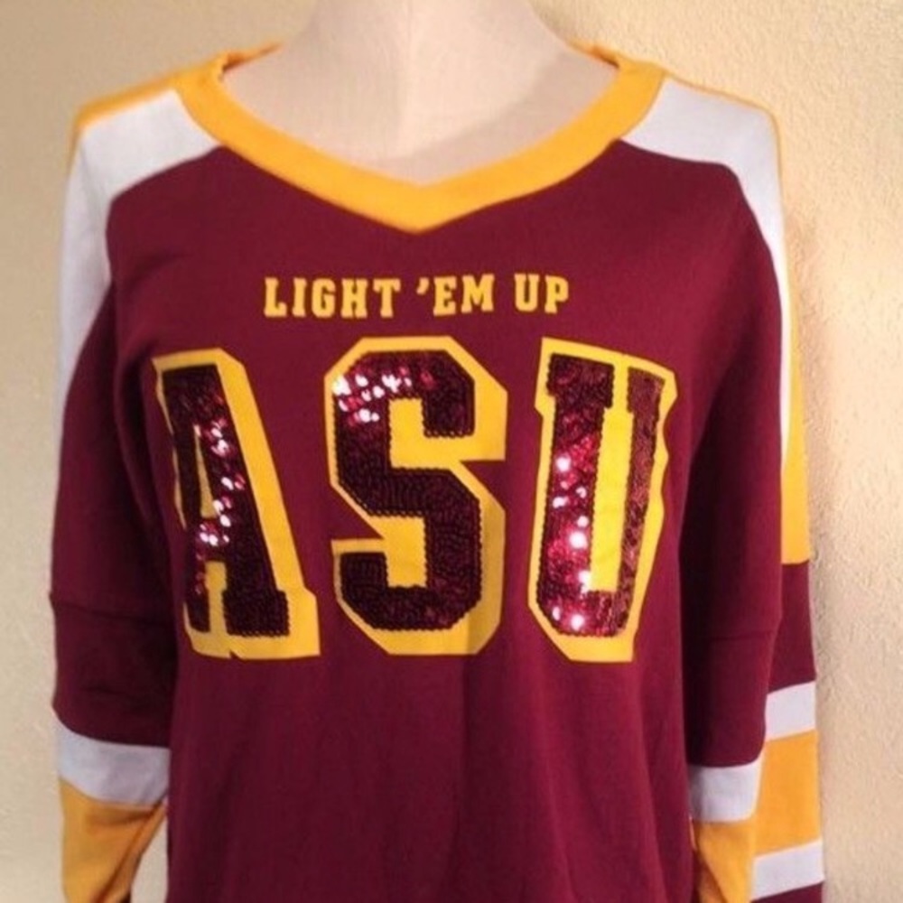 Victoria Secret PINK ASU bling sweatshirt